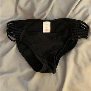 Black bikini bottom